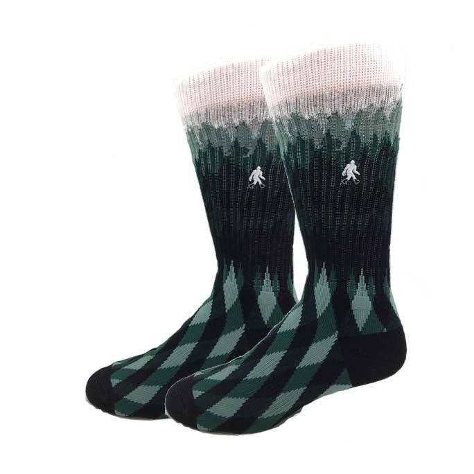Active Forest Socks: Green