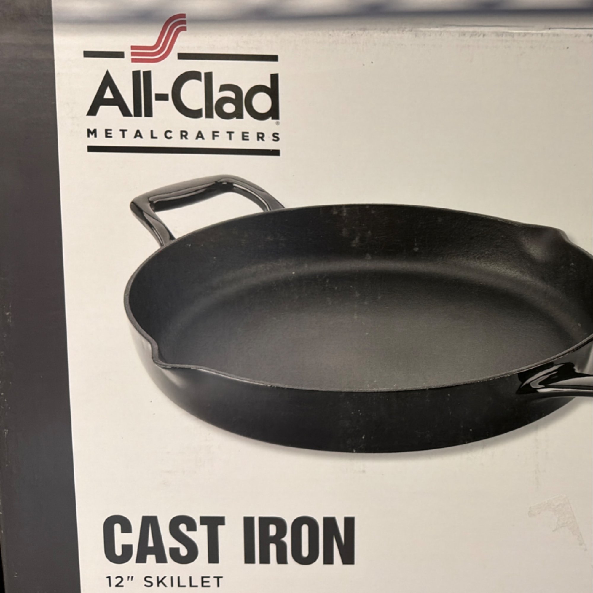 ALL CLAD CAST IRON 12IN