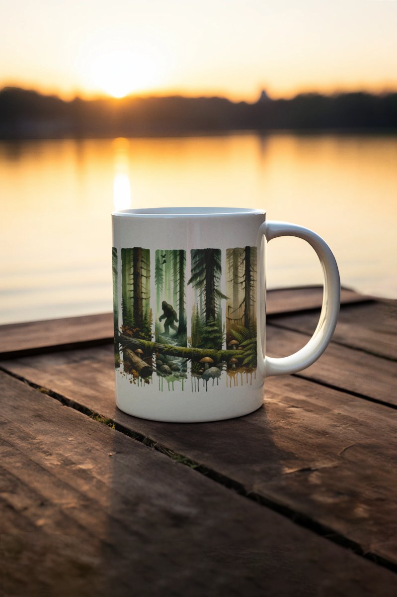 Bigfoot Forest Adventure 11oz Ceramic Coffee Mug