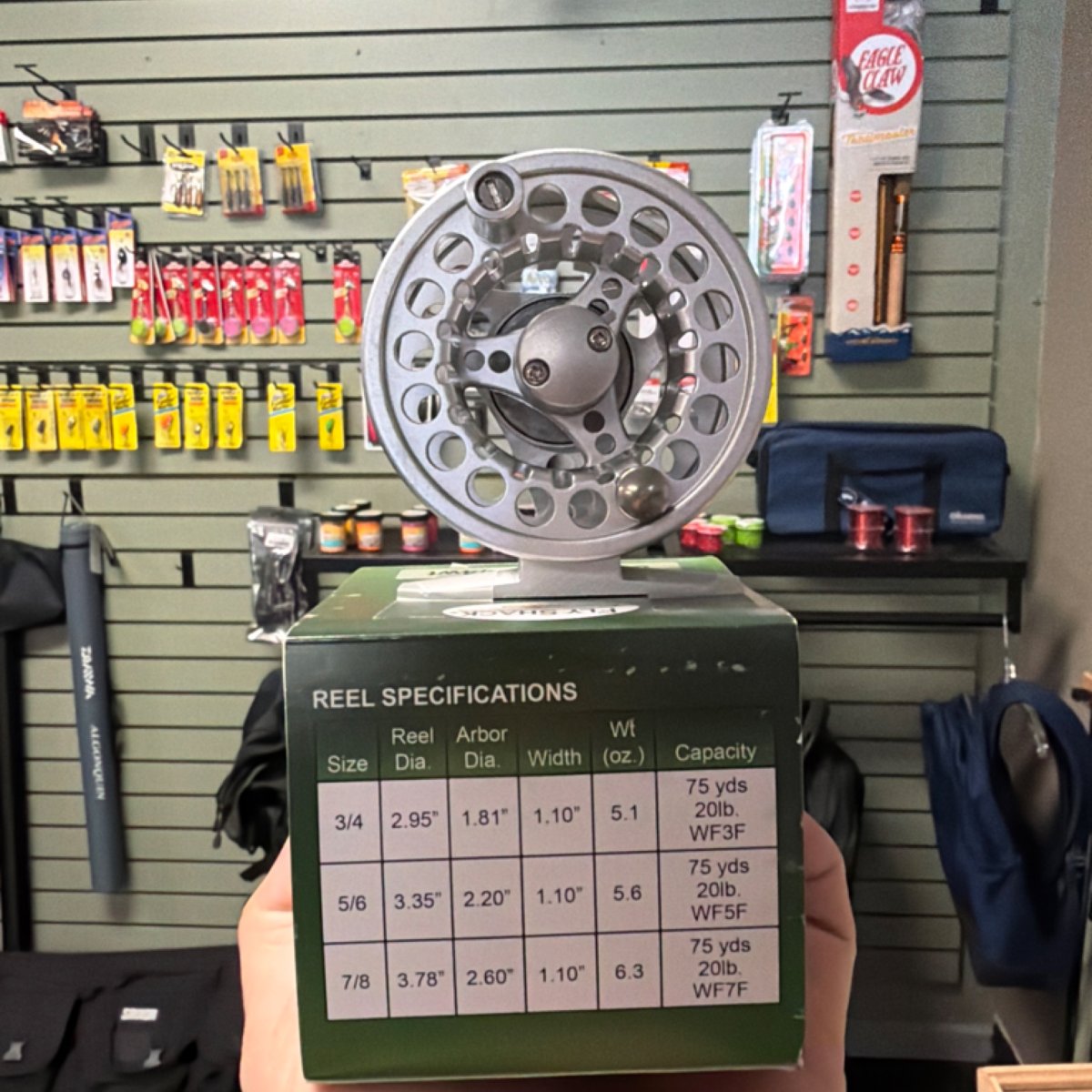 Cayadutta Silver Fly Reel