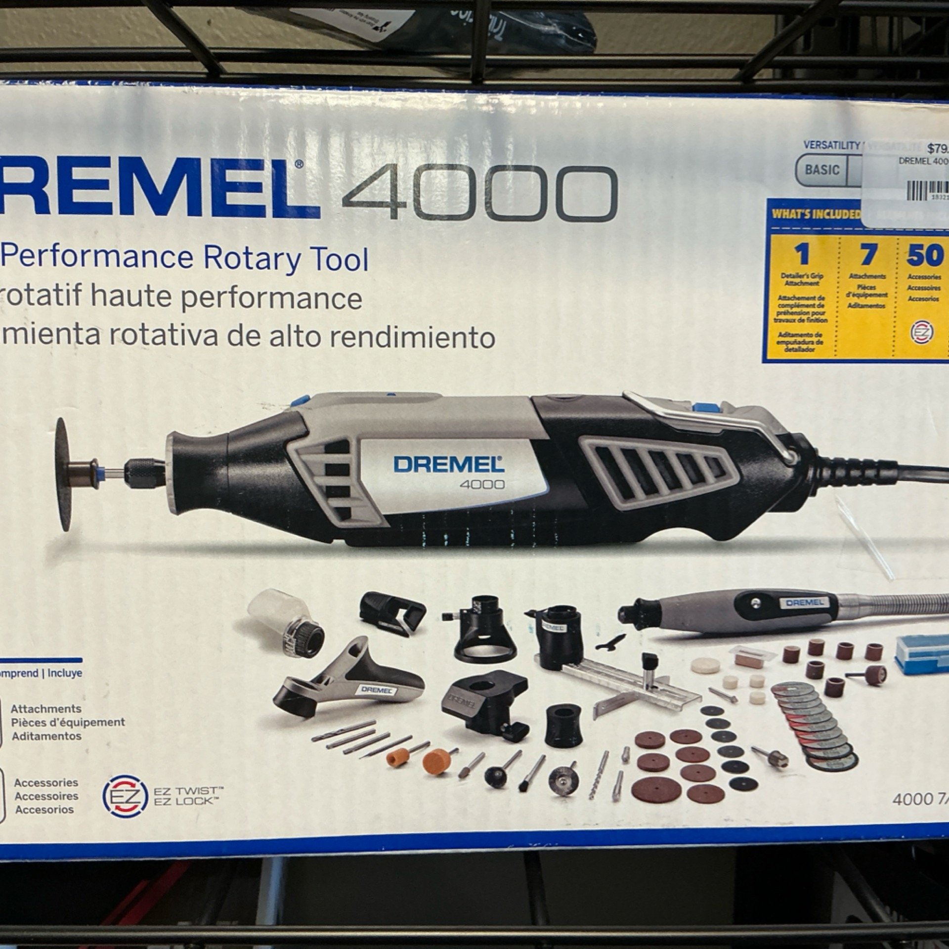 DREMEL 4000 - 7/50 KIT