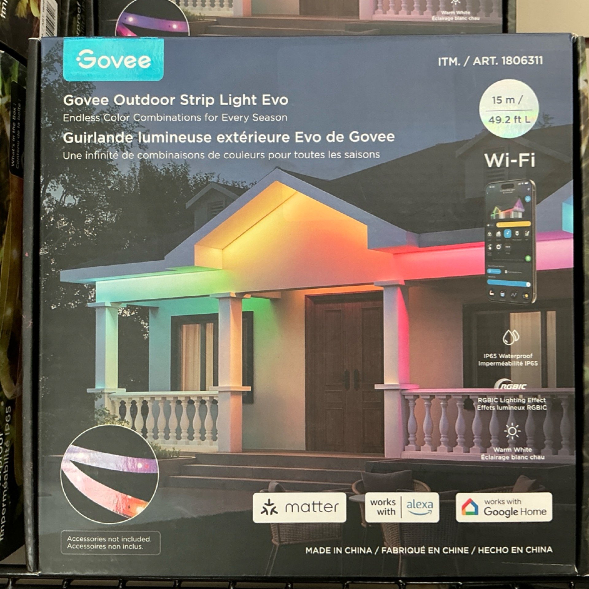 Govee Outdoor Strip Light Wi-Fi