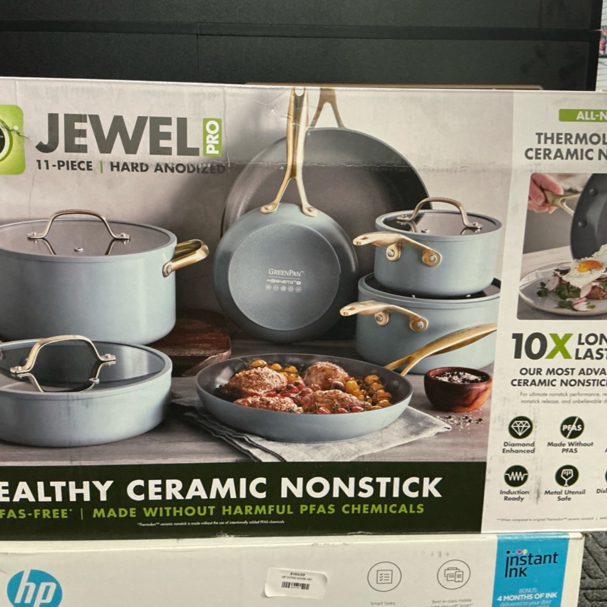 GREENPAN JEWEL 11PC SET