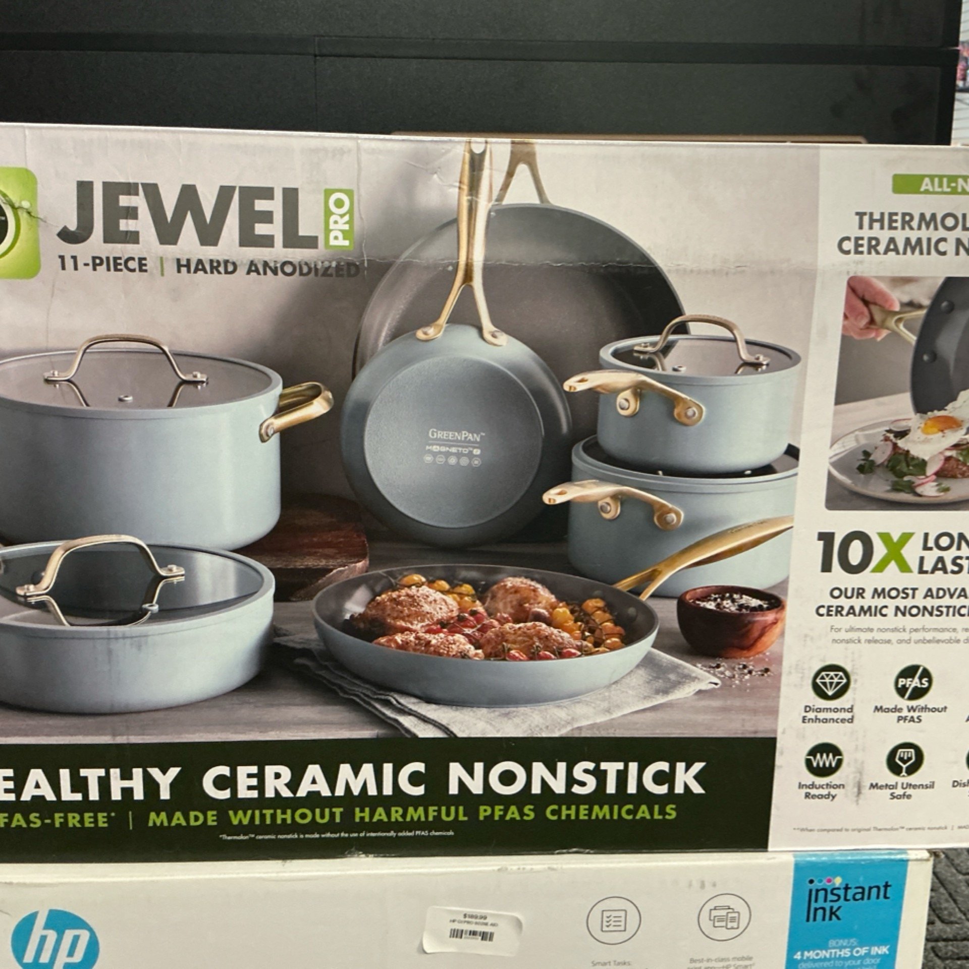 GREENPAN JEWEL 11PC SET