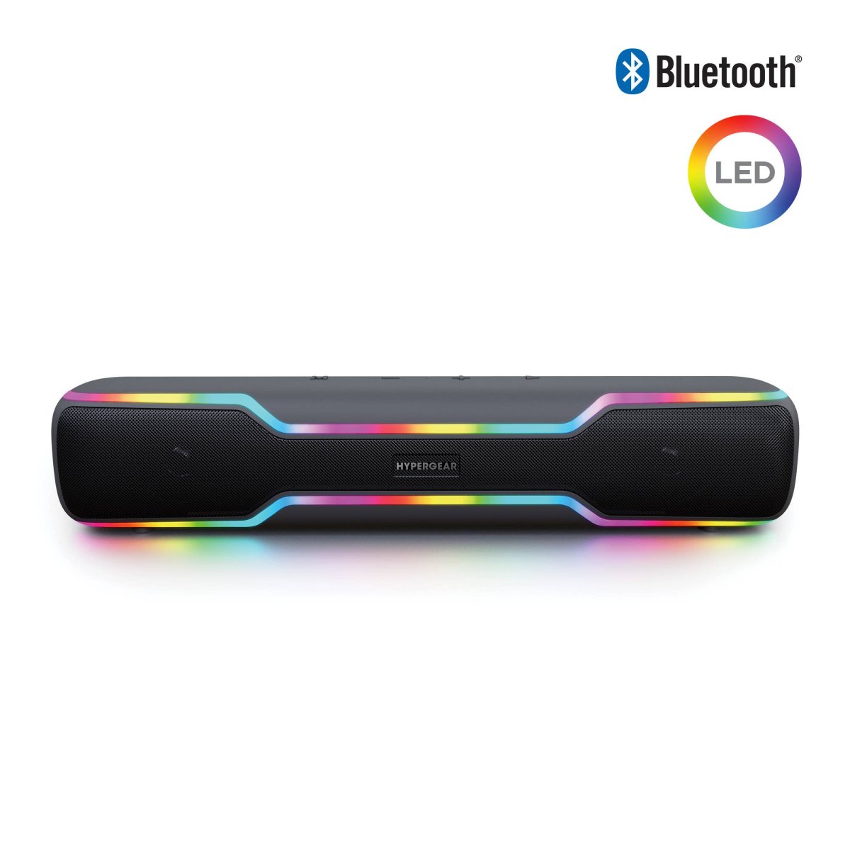 HyperBeam LED Wireless Speaker | Gunmetal