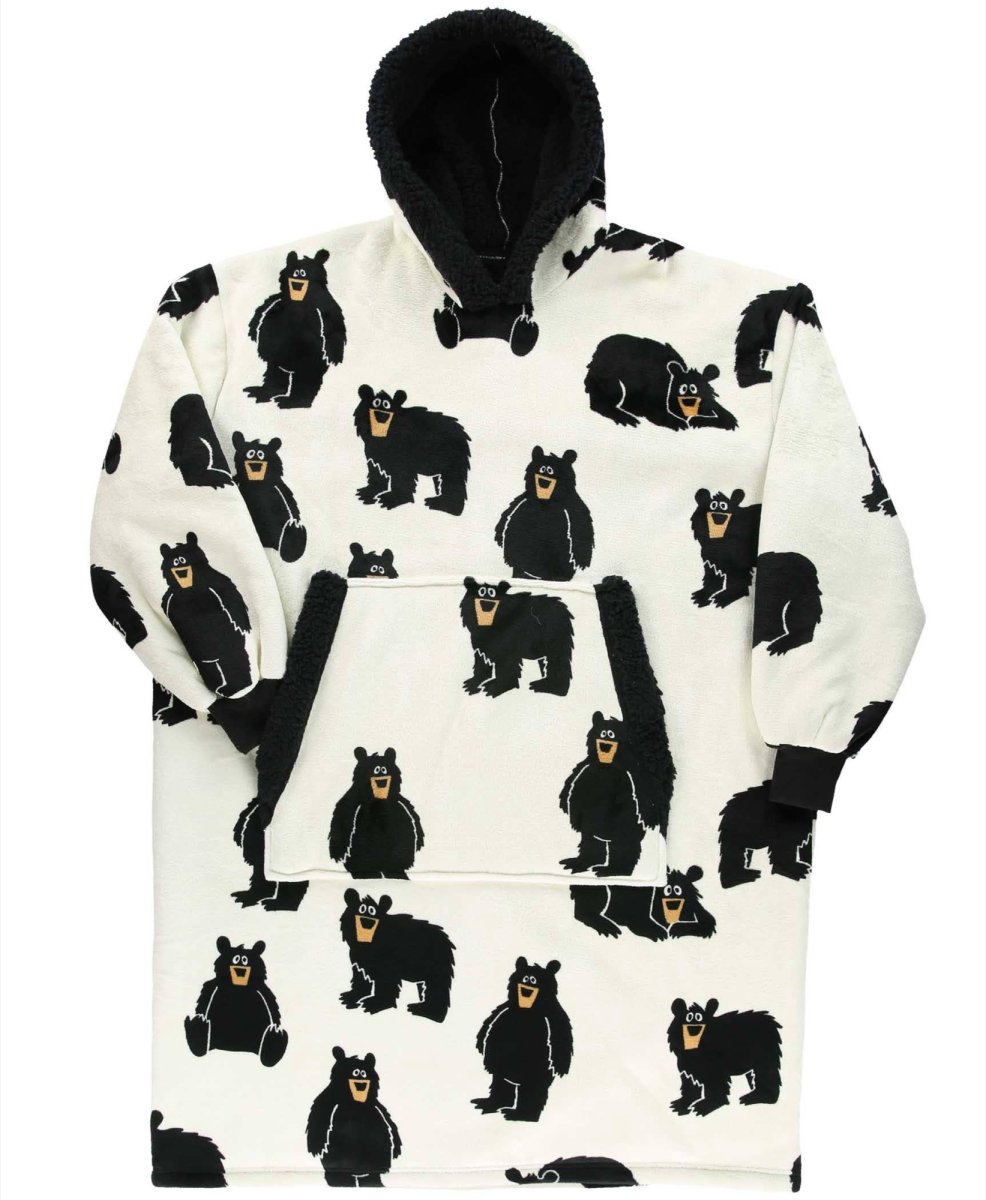Oversized Wearable Blanket – Family Bear Blanket HoodieOvers