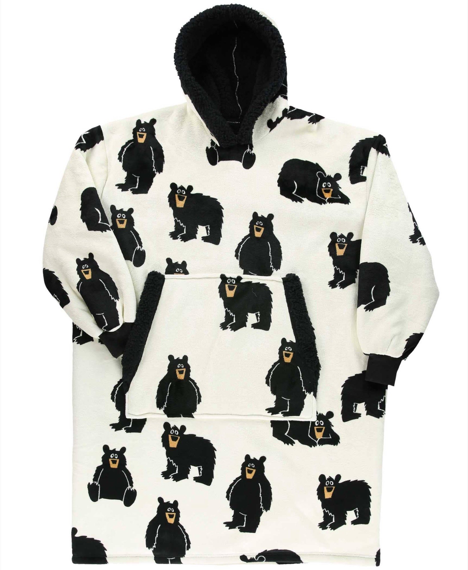 Oversized Wearable Blanket – Family Bear Blanket HoodieOvers