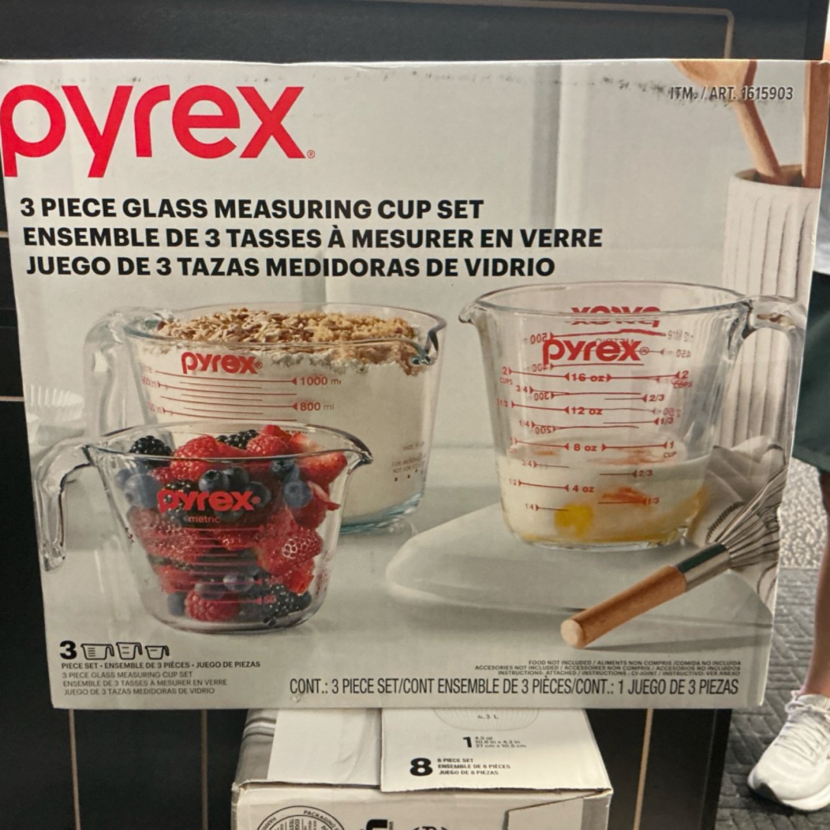 PYREX 3-PIECE MEASURING