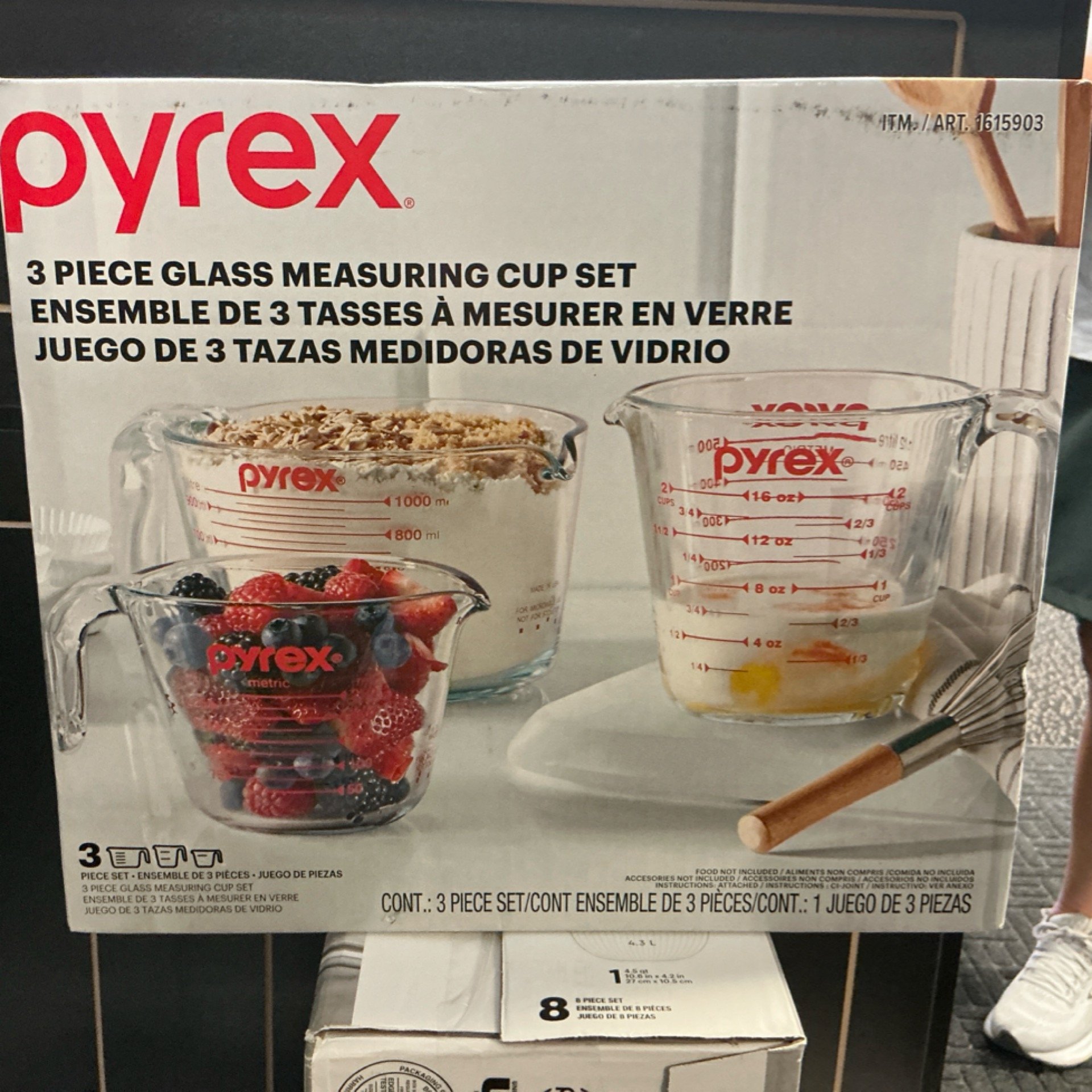 PYREX 3-PIECE MEASURING