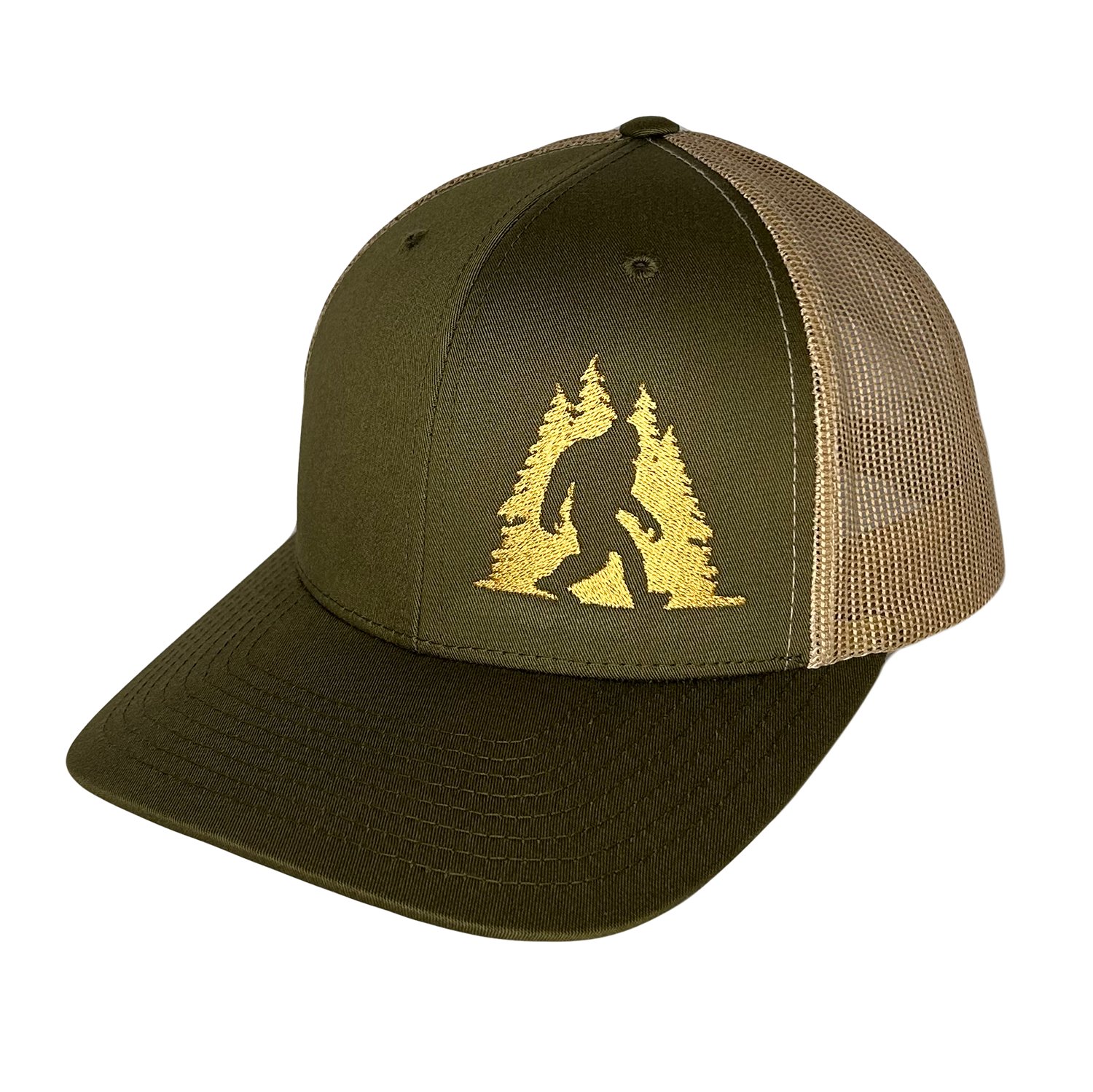 Sasquatch in Trees Trucker Hat